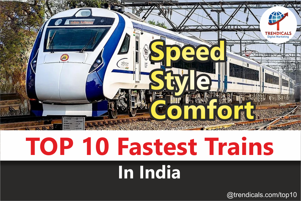 Top 10 Fastest Train In India